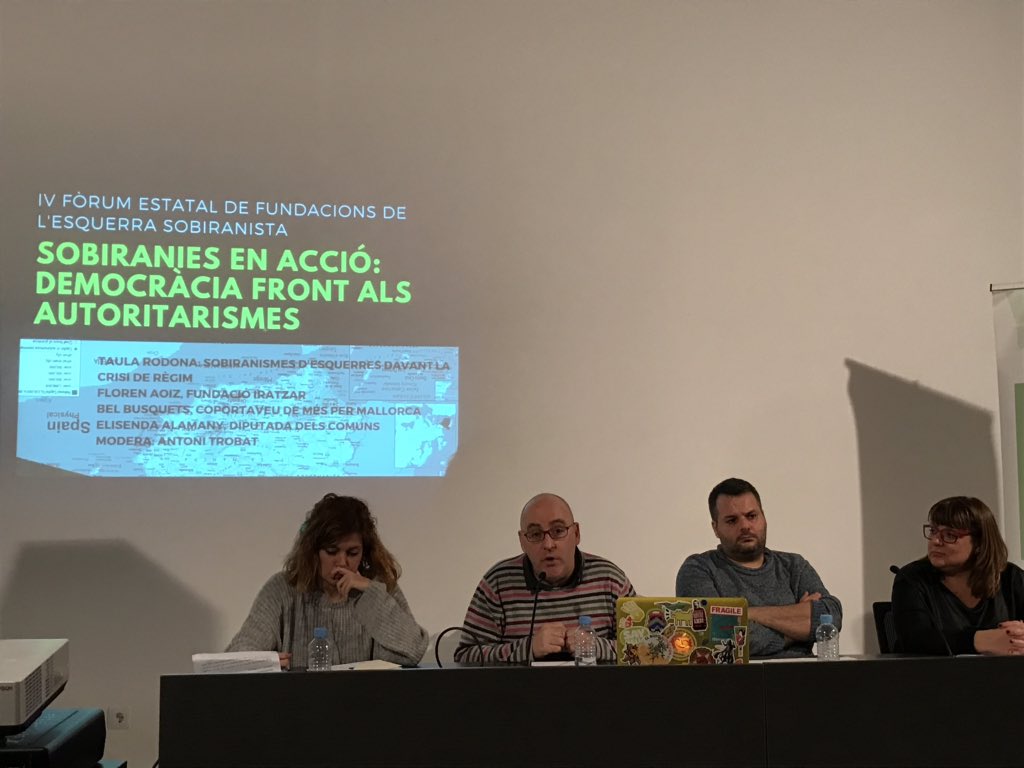 APROVADA LA ‘DECLARACIÓ DE MALLORCA' DELS THINK-TANKS DE LES ESQUERRES SOBIRANISTES D'ARREU DE L'ESTAT