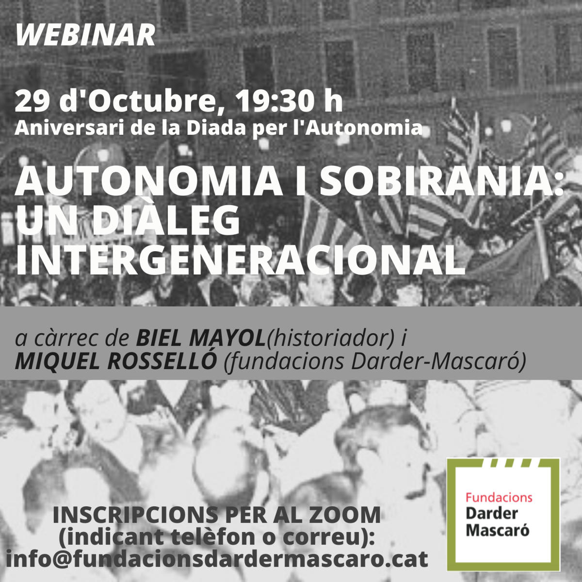 29-O: WEBINAR SOBRE AUTONOMIA I SOBIRANIA